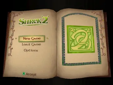 Shrek 2 screen shot title